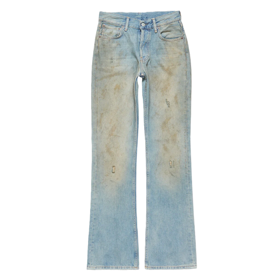  Quần Nữ Acne Regular Fit Jeans - 2009F 'Mid Blue' 