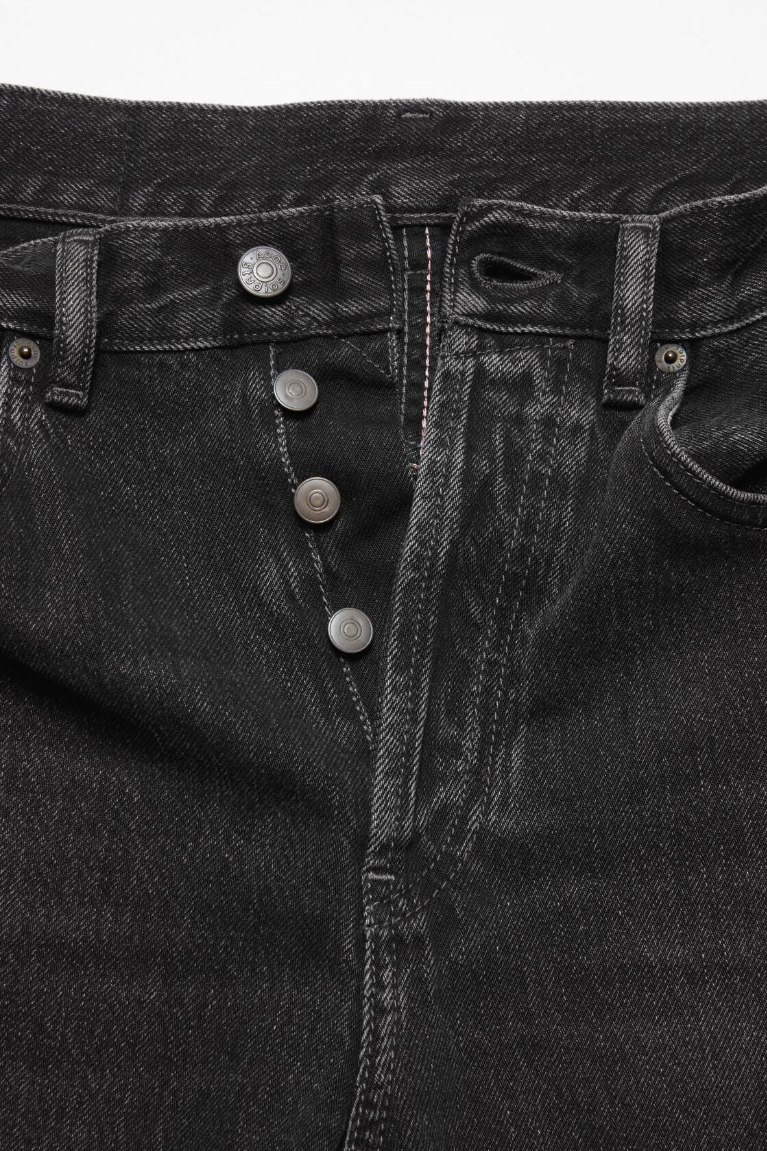  Quần Nữ Acne Regular Fit Jeans - 2021F 'Black' 