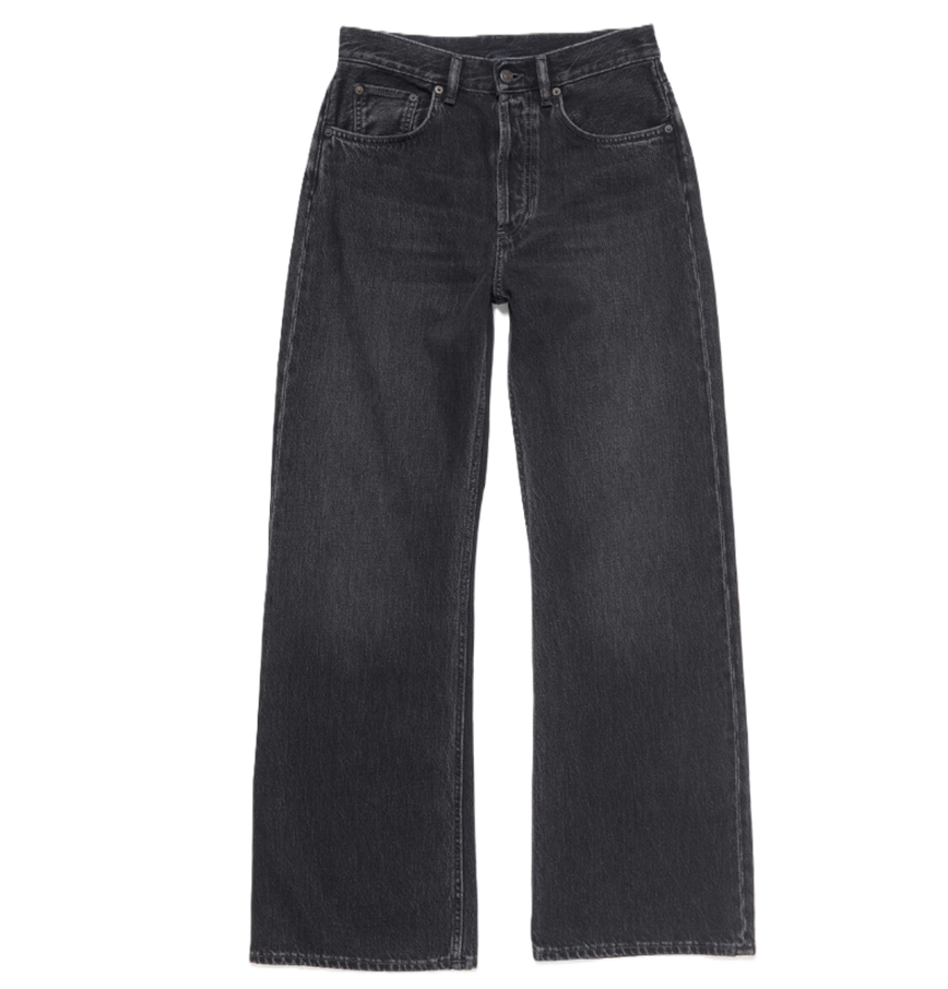  Quần Nữ Acne Regular Fit Jeans - 2021F 'Black' 
