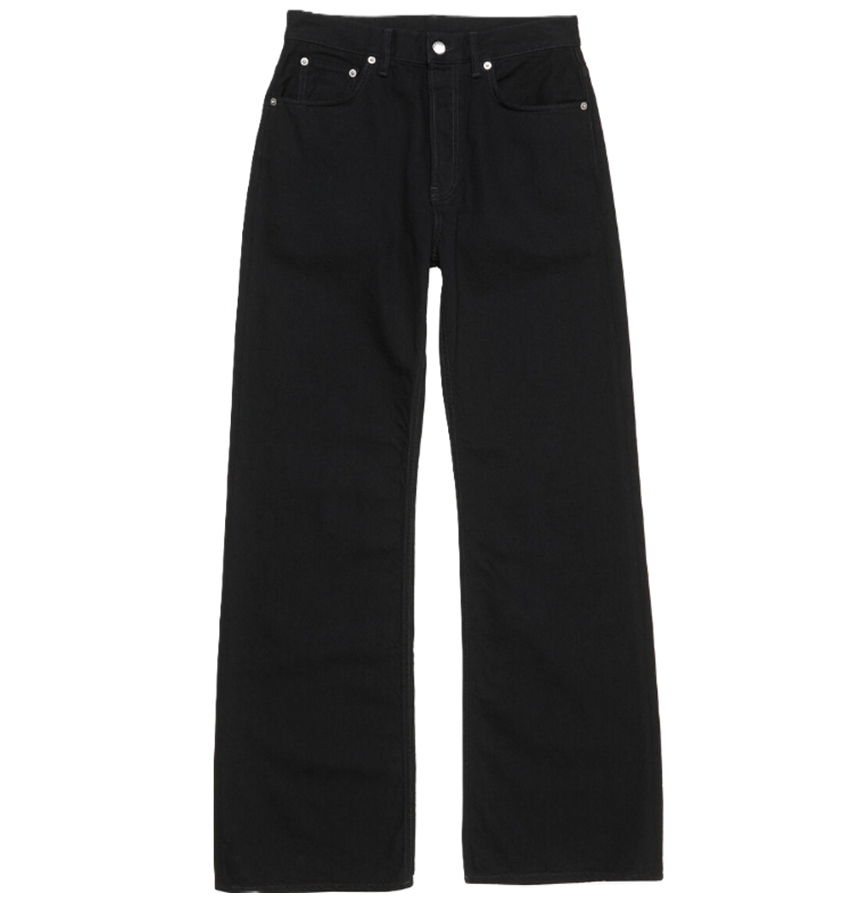  Quần Nữ Acne Regular Fit Jeans - 2021F 'Black' 