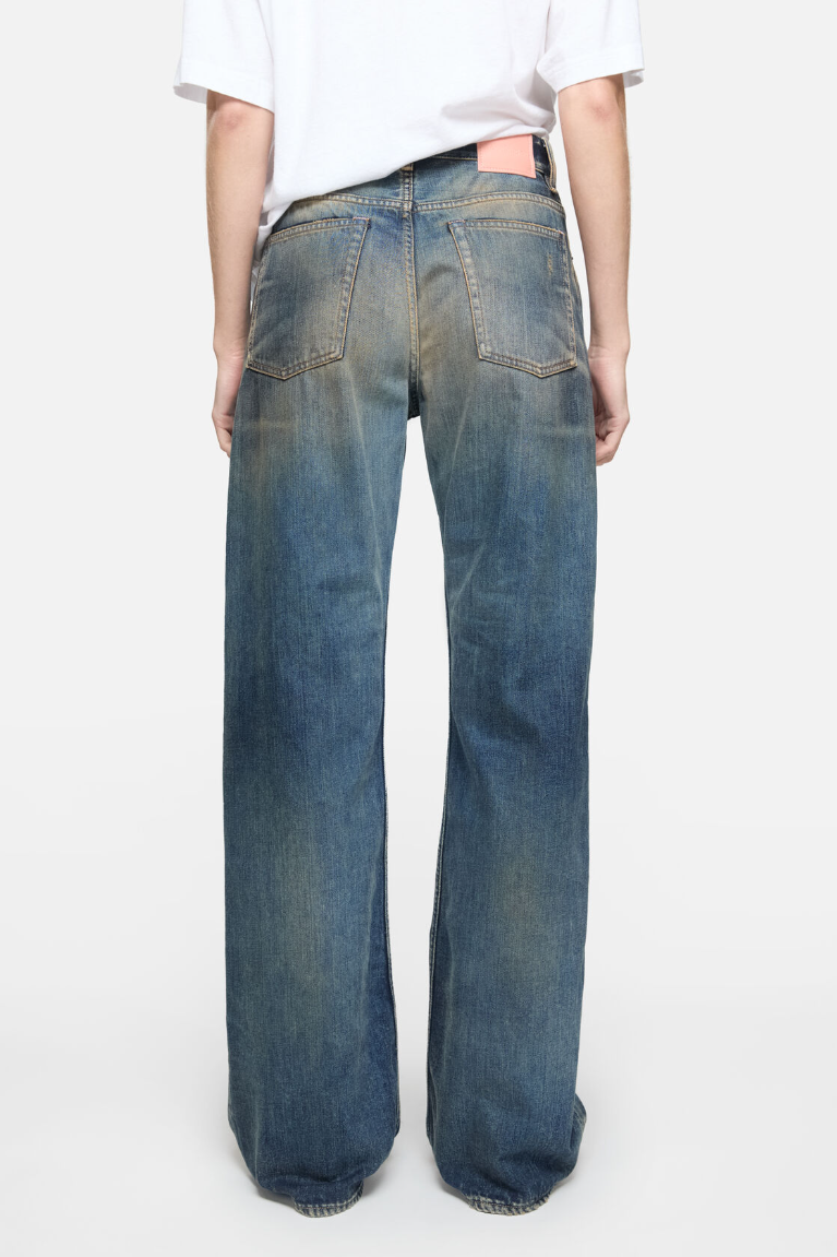  Quần Nữ Acne Regular Fit Jeans - 2021F 'Dark Blue' 