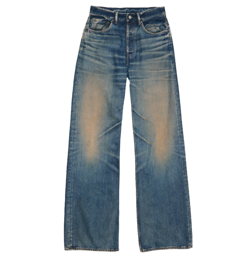  Quần Nữ Acne Regular Fit Jeans - 2021F 'Dark Blue' 