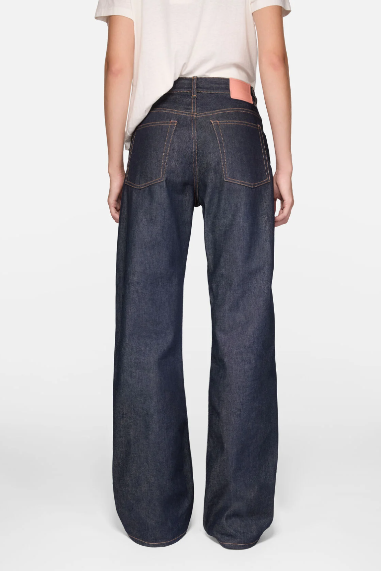  Quần Nữ Acne Regular Fit Jeans - 2021F 'Indigo Blue' 