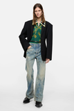  Quần Nữ Acne Regular Fit Jeans - 2021F 'Mid Blue' 
