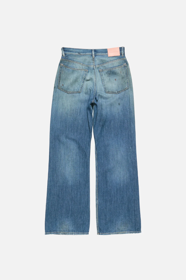  Quần Nữ Acne Regular Fit Jeans - 2021F 'Mid Blue' 