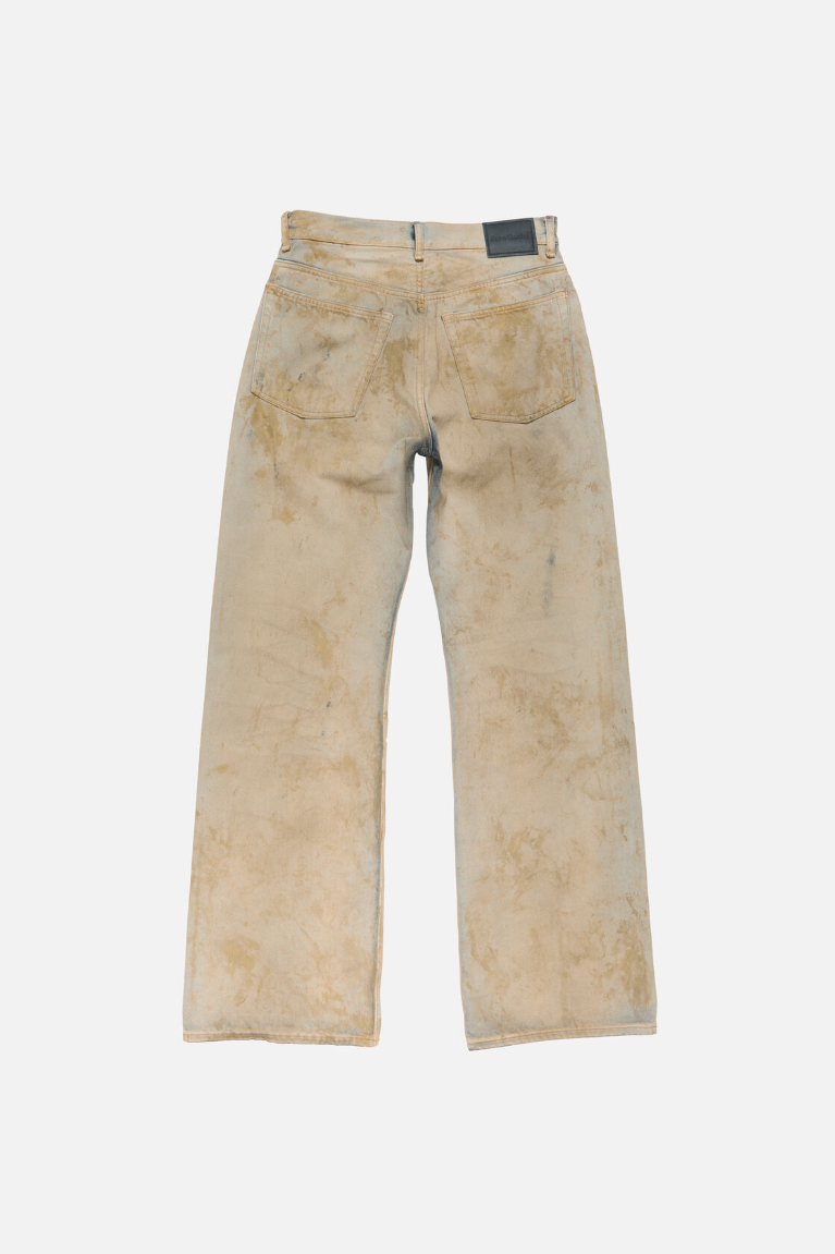  Quần Nữ Acne Regular Fit Jeans - 2021F 'Sand Beige' 
