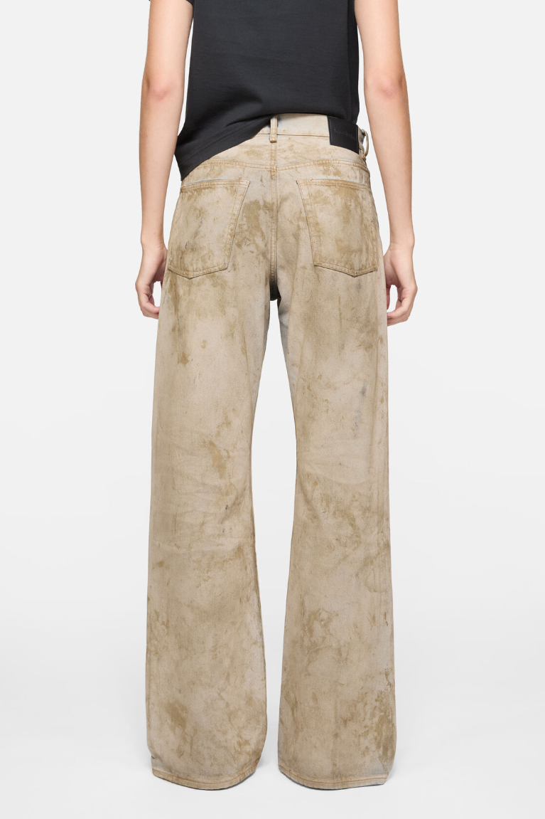 Quần Nữ Acne Regular Fit Jeans - 2021F 'Sand Beige' 