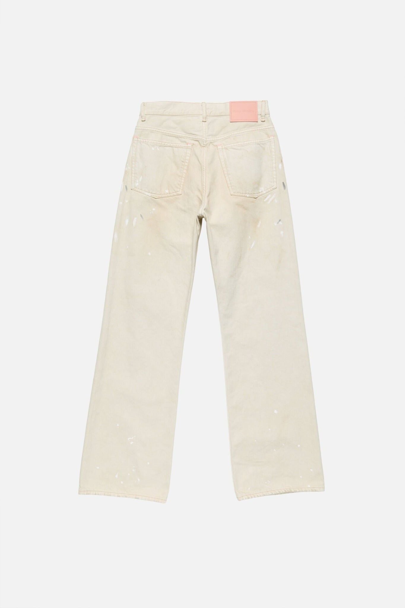  Quần Nữ Acne Regular Fit Jeans - 2021F 'White' 