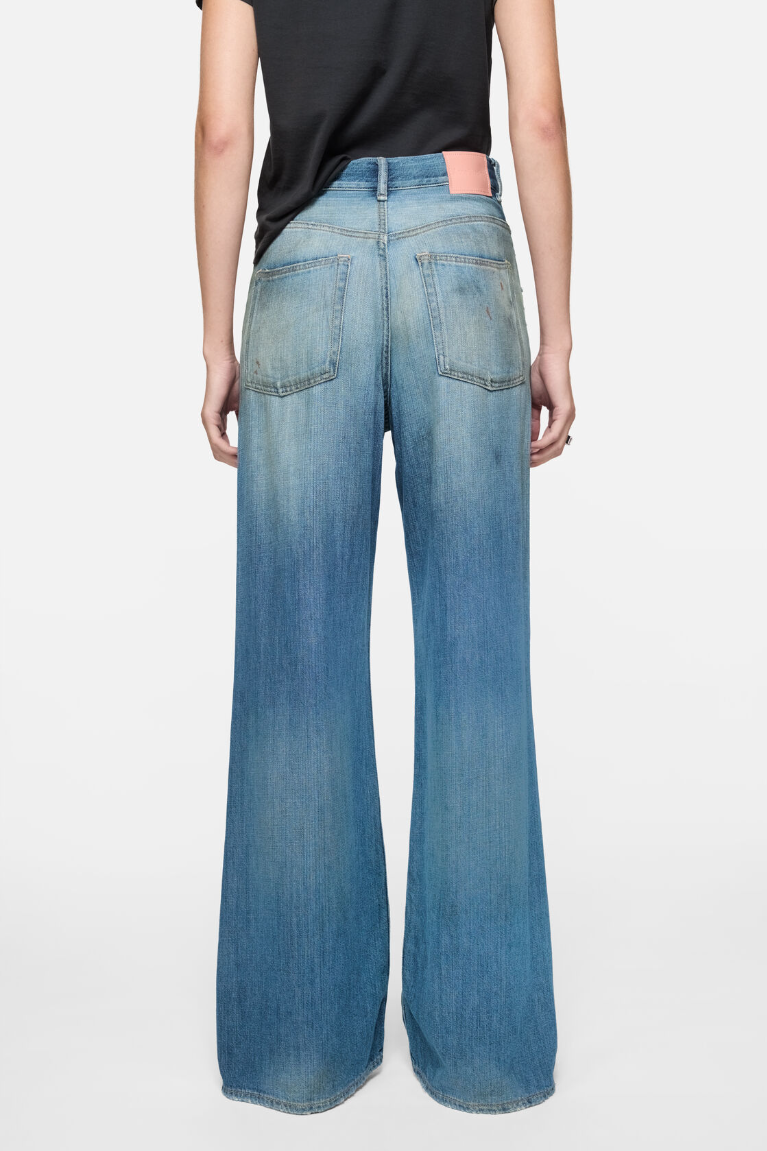  Quần Nữ Acne Regular Fit Jeans - 2022 'Mid Blue' 