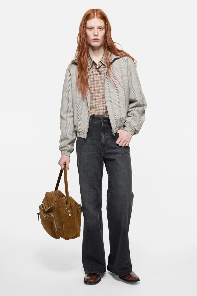  Quần Nữ Acne Regular Fit Jeans - 2022F 'Black' 