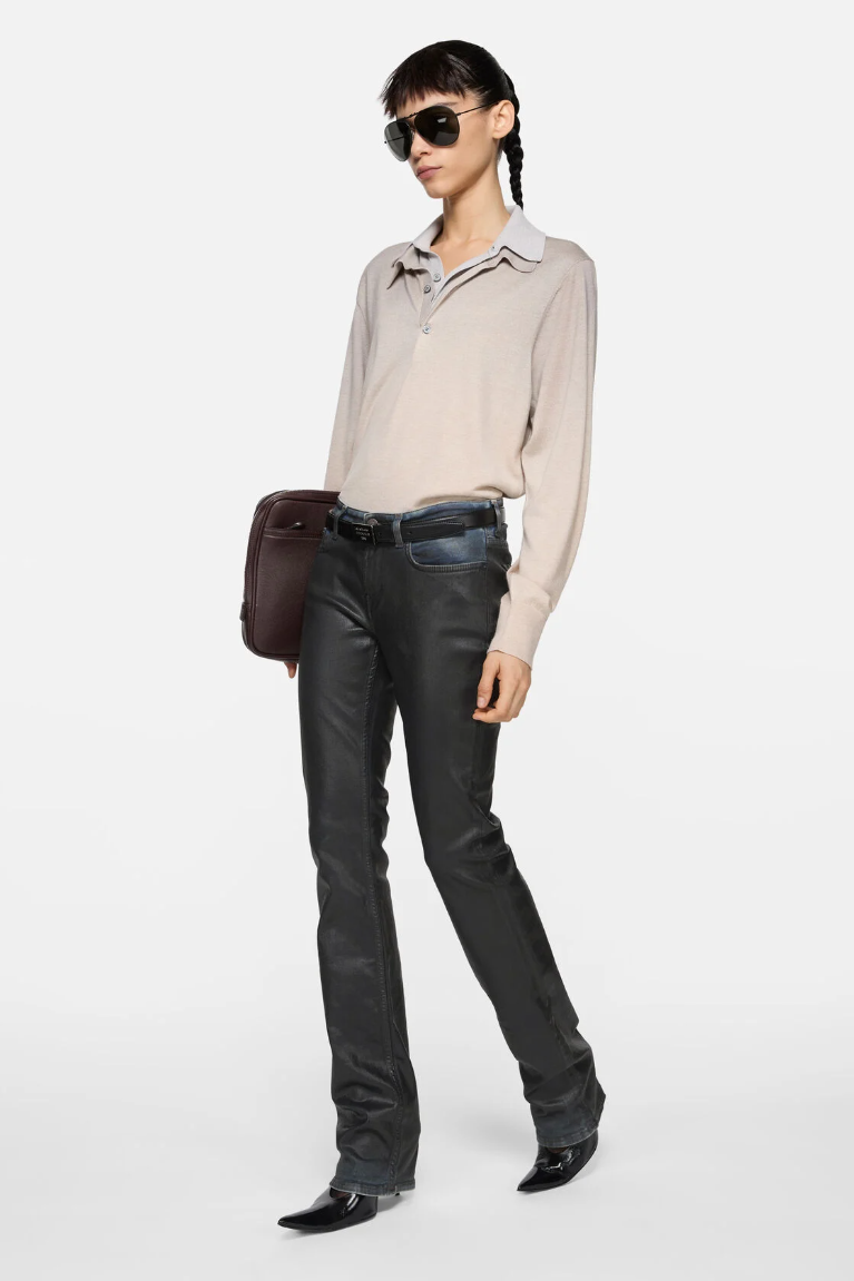  Quần Nữ Acne Skinny Fit Jeans - 2013F 'Black' 