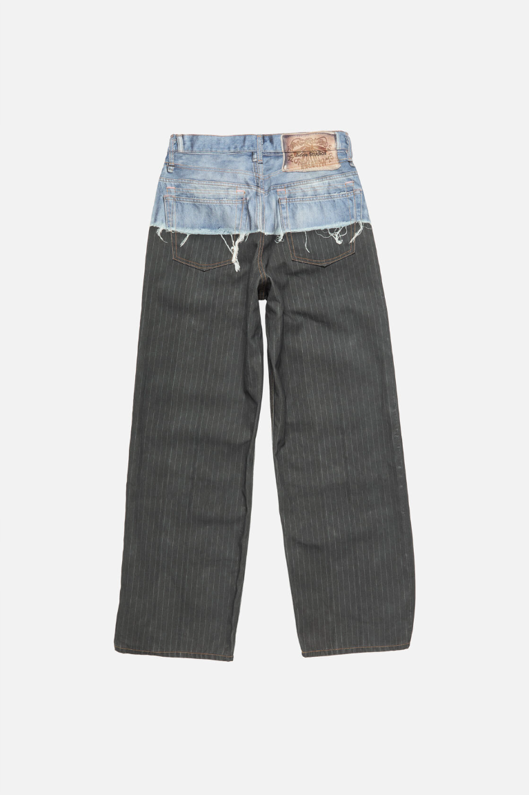  Quần Nữ Acne Trompe-l’œil Jeans - 1981 'Blue' 