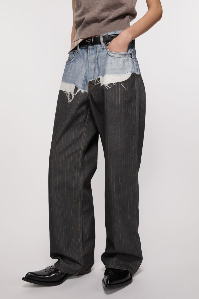 Quần Nữ Acne Trompe-l’œil Jeans - 1981 'Blue' 
