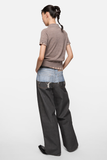  Quần Nữ Acne Trompe-l’œil Jeans - 1981 'Blue' 