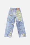  Quần Nữ Acne Trompe-l’œil Jeans - 1981 'Blue' 