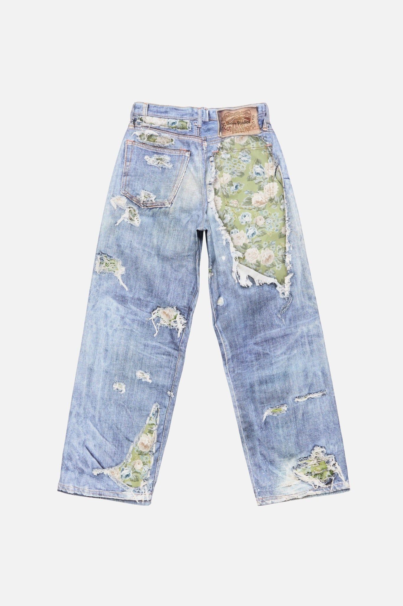  Quần Nữ Acne Trompe-l’œil Jeans - 1981 'Blue' 