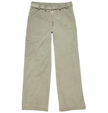  Quần Nữ Acne Twill Trousers With Belt 'Clay Beige' 