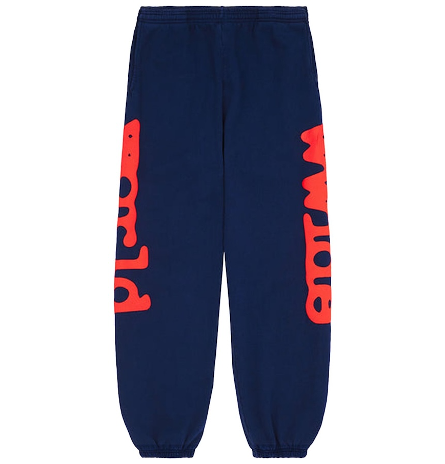  Quần Sp5der Worldwide Beluga Sweatpants 'Navy' 