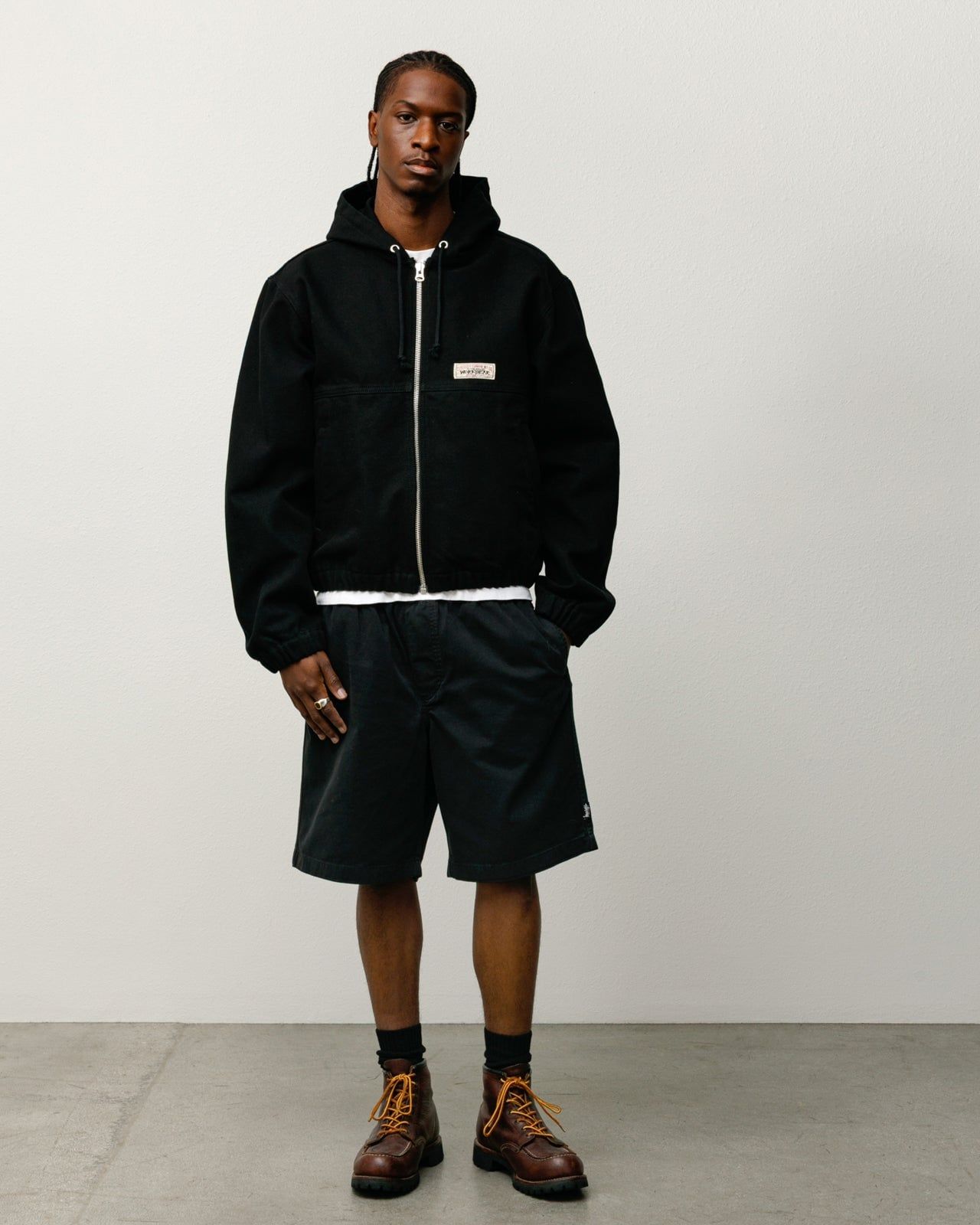  Quần Stussy Beach Short 'Black' 