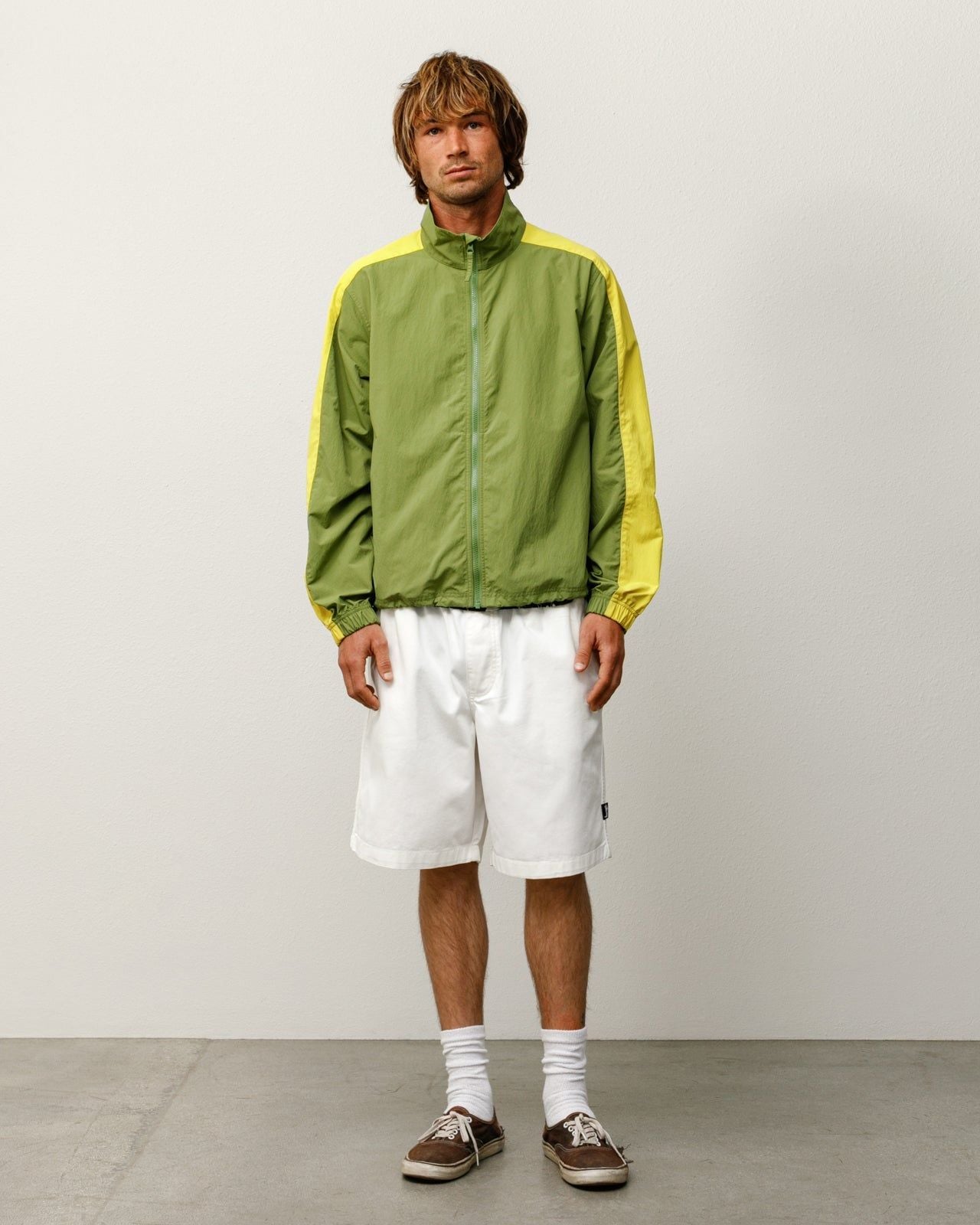  Quần Stussy Beach Short 'Bone' 