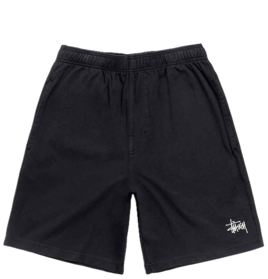  Quần Stussy Jersey Short 'Black' 