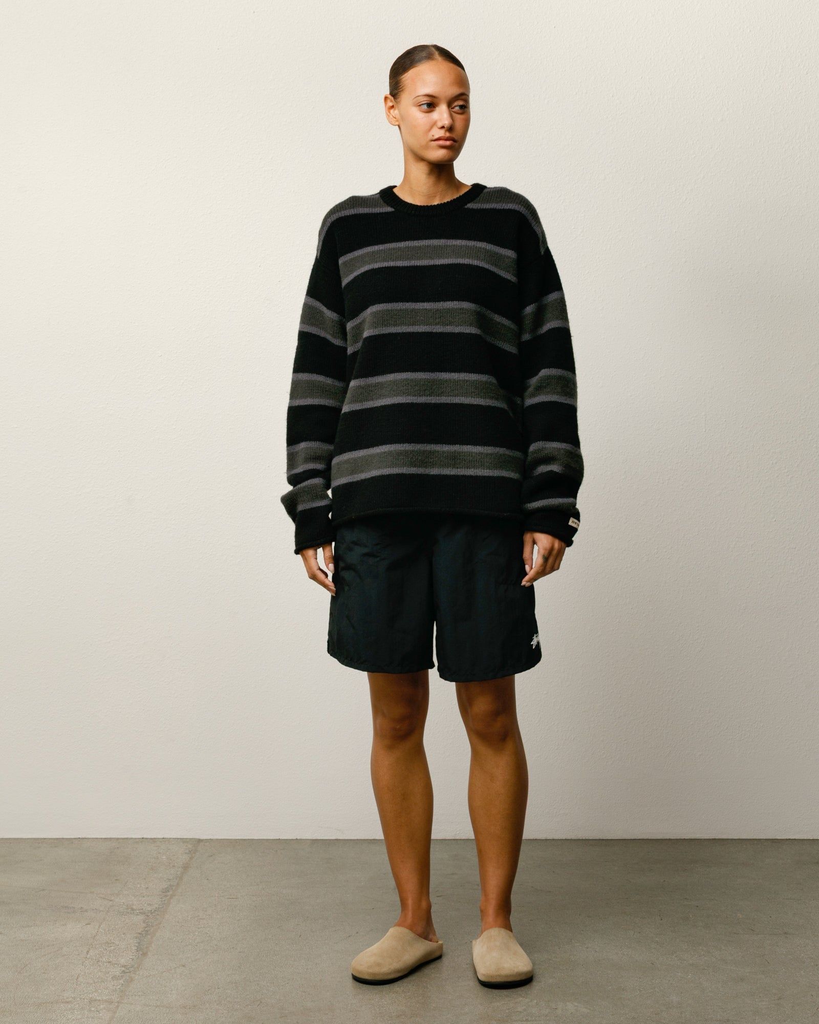  Quần Stussy Stock Water Short 'Black' 