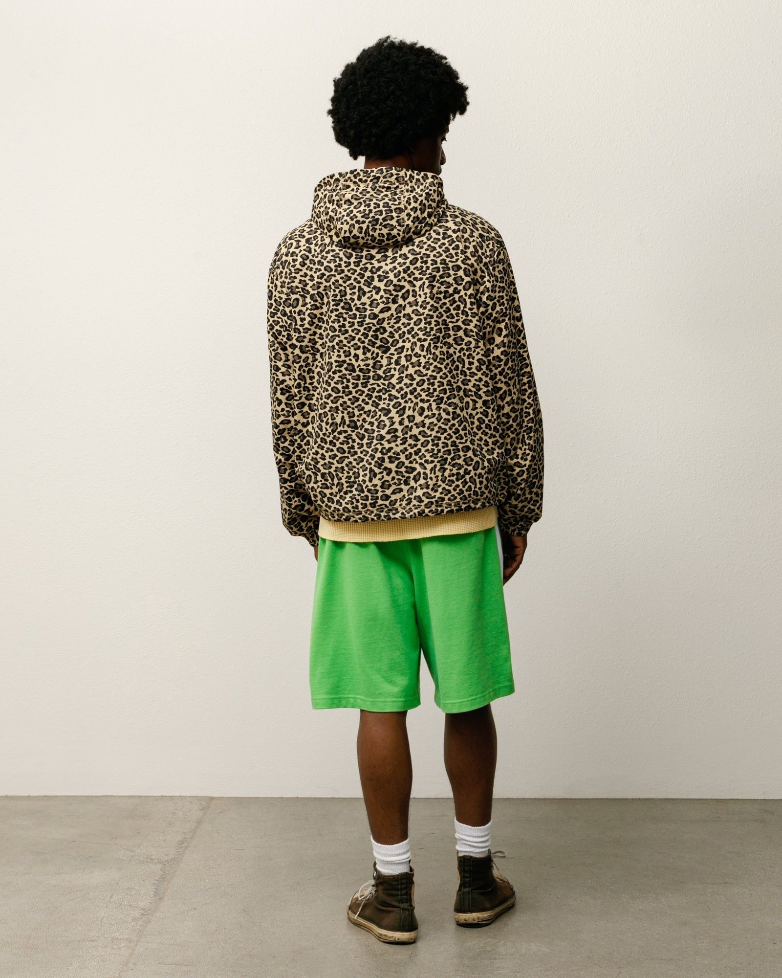  Quần Stussy Stripe Jersey Short 'Kiwi' 