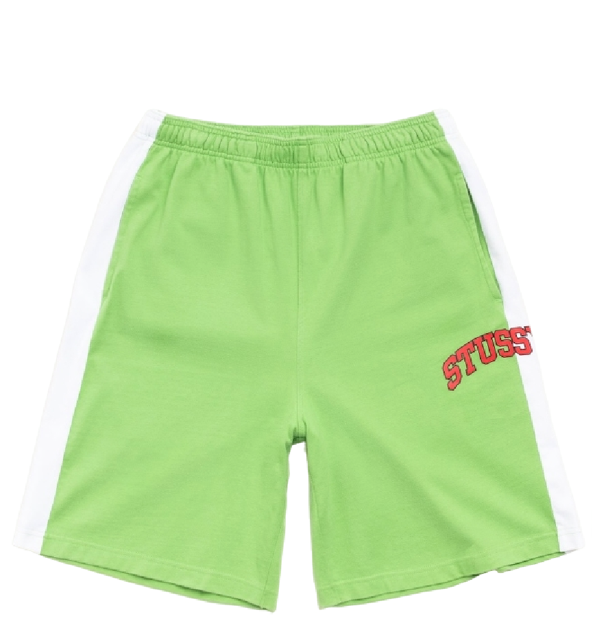  Quần Stussy Stripe Jersey Short 'Kiwi' 