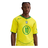  Áo Nike Brazil 2004 Total 90 Reissue 'Yellow Green' 