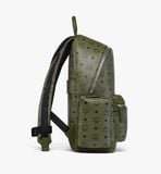 Balo MCM Stark Backpack in Visetos 'Khaki Moss' 