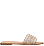  Dép Nữ Dior Dioriviera Dway Slide 'Natural Beige' 