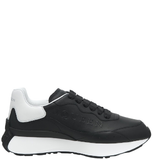  Giày Nam Alexander McQueen Sprint Runner 'Black' 