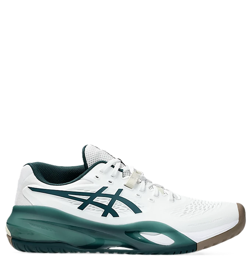  Giày Nam Asics Gel-Resolution X 'White Saxon Green' 