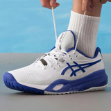  Giày Nam Asics Gel-Resolution X Wide 'White Blue' 