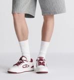  Giày Nam Dior B57 Dribble Low-Top Sneaker 'Red' 