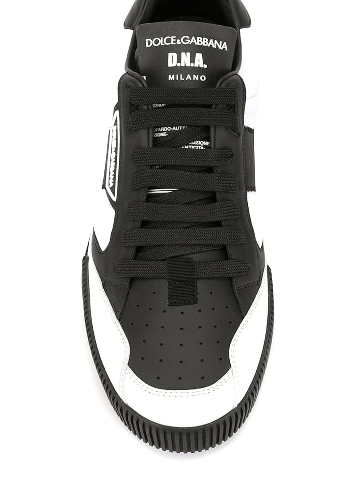  Giày Nam Dolce & Gabbana Logo Low Top 'Black' 