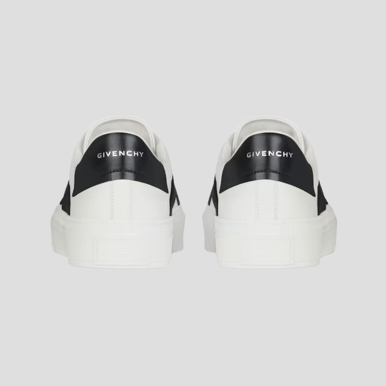  Giày Nam Givenchy Double Webbing Strap 'White' 