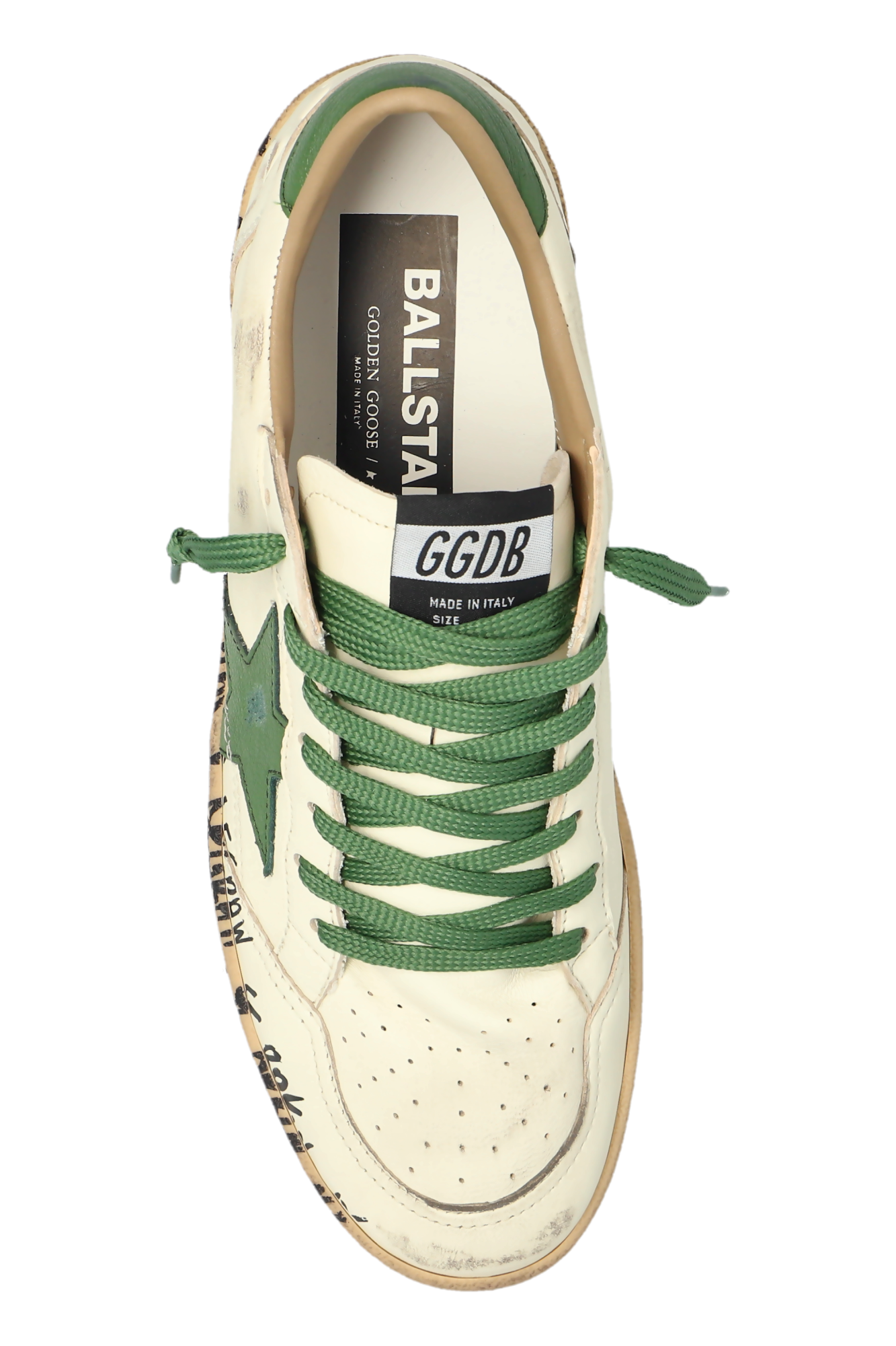  Giày Nam Golden Goose Ball Star 'Beige' 