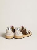  Giày Nam Golden Goose Ball Star 'Brown' 