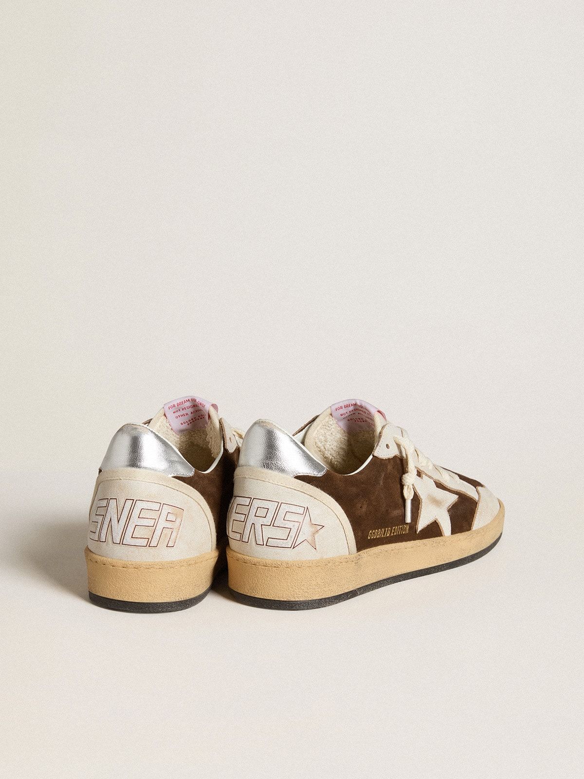  Giày Nam Golden Goose Ball Star 'Brown' 