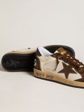 Giày Nam Golden Goose Ball Star 'Brown' 
