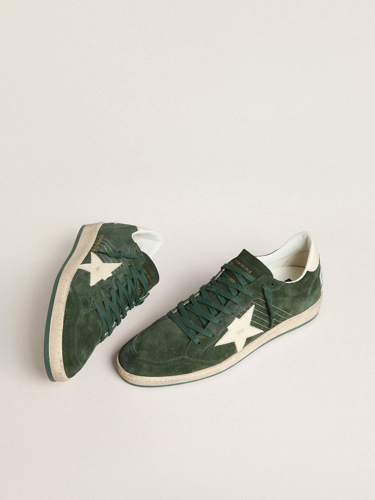 Giày Nam Golden Goose Ball Star 'Green' 