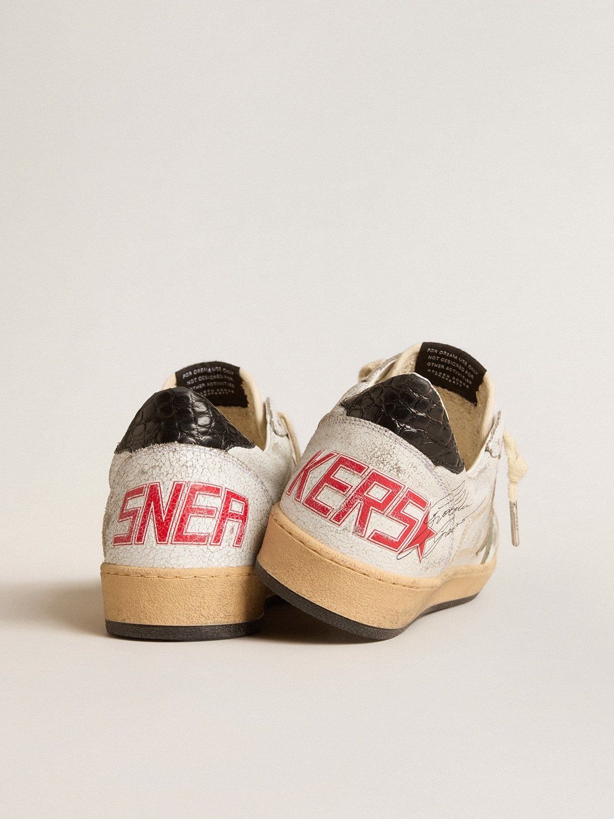  Giày Nam Golden Goose Ball Star 'White' 