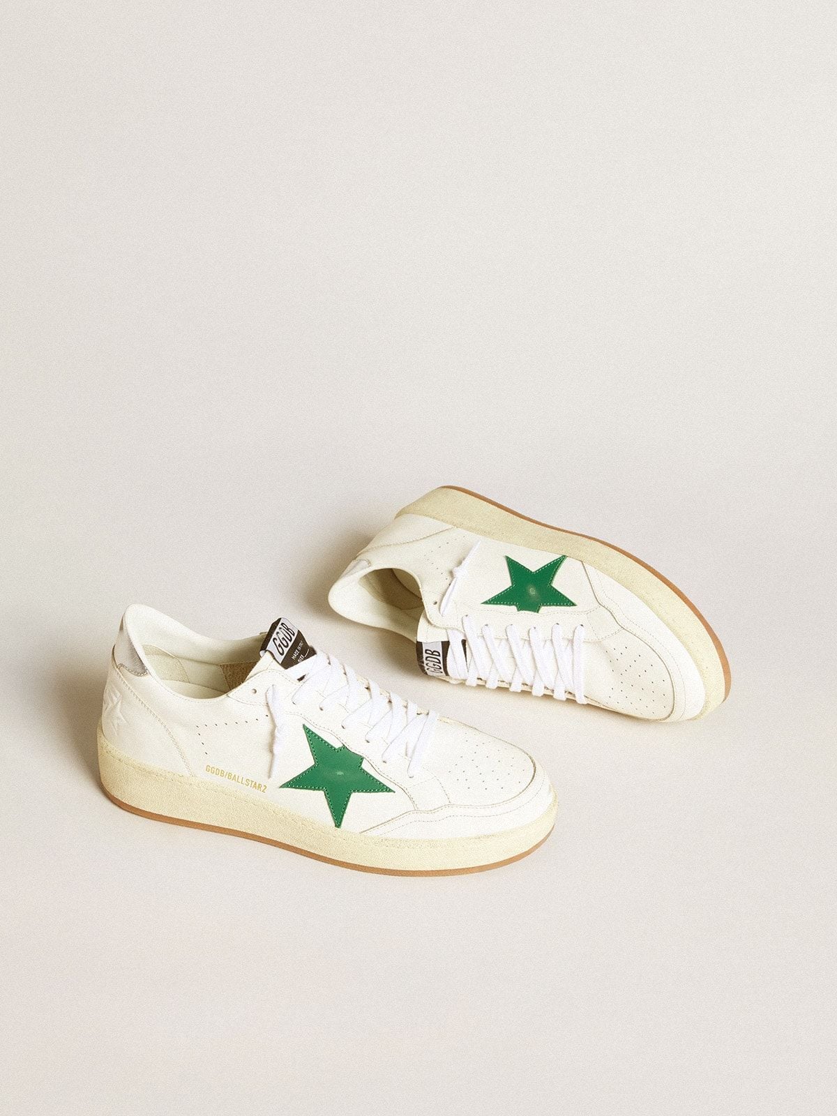  Giày Nam Golden Goose Ball Star 'White' 