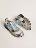  Giày Nam Golden Goose Dad-Star 'Silver' 