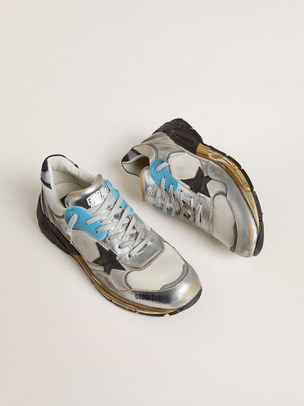  Giày Nam Golden Goose Dad-Star 'Silver' 