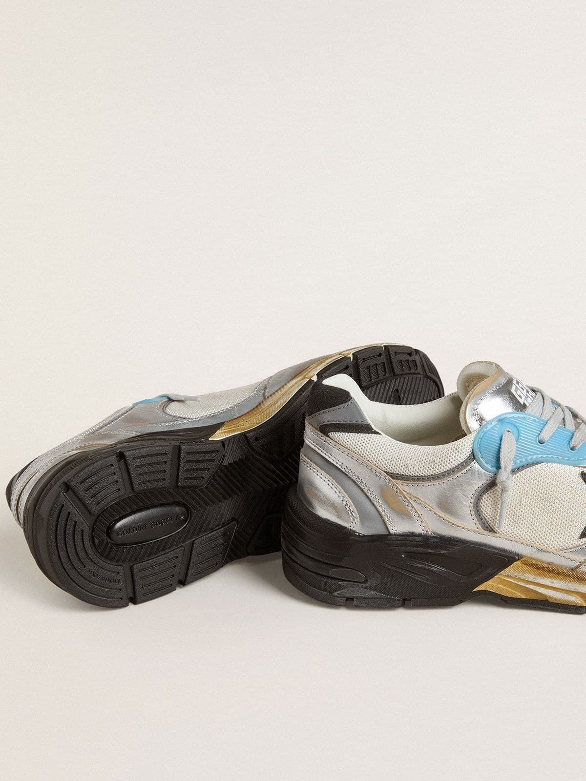  Giày Nam Golden Goose Dad-Star 'Silver' 