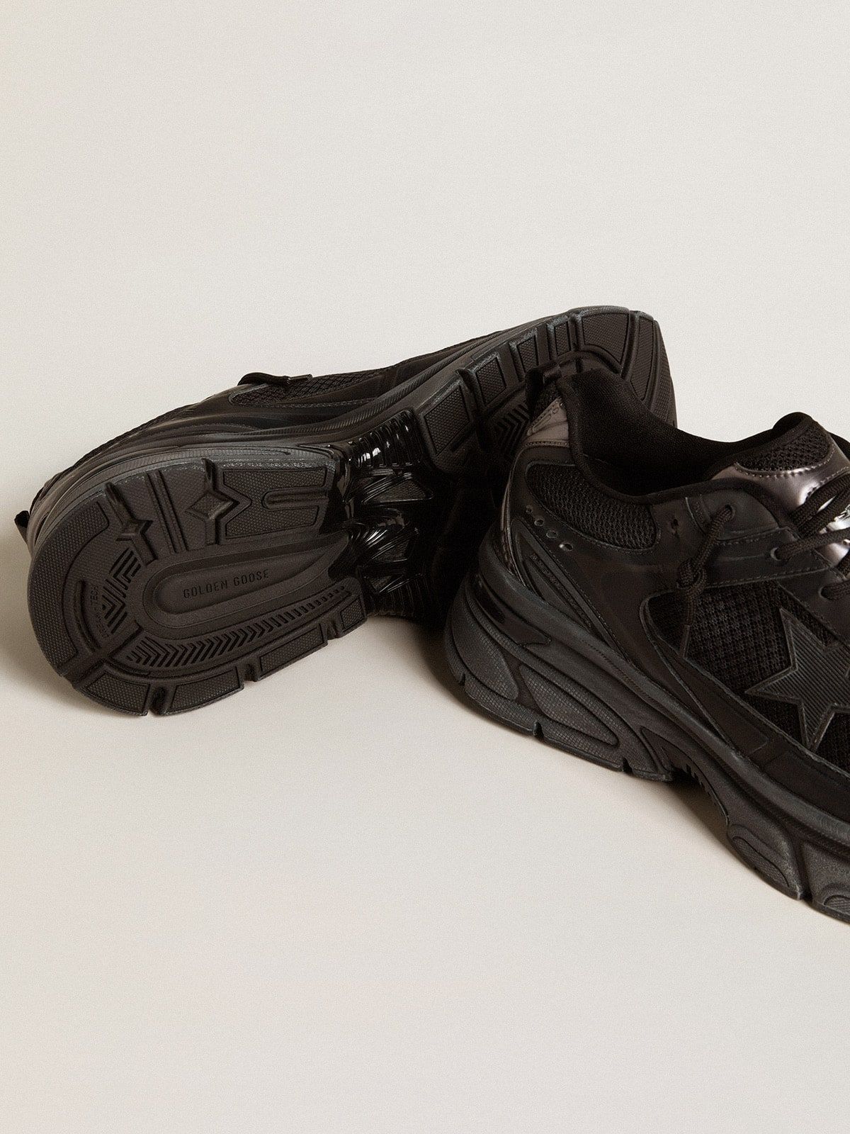 Giày Nam Golden Goose Lightstar 'Black' 