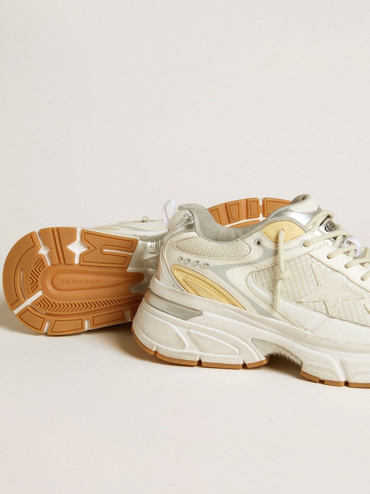  Giày Nam Golden Goose Lightstar 'White' 
