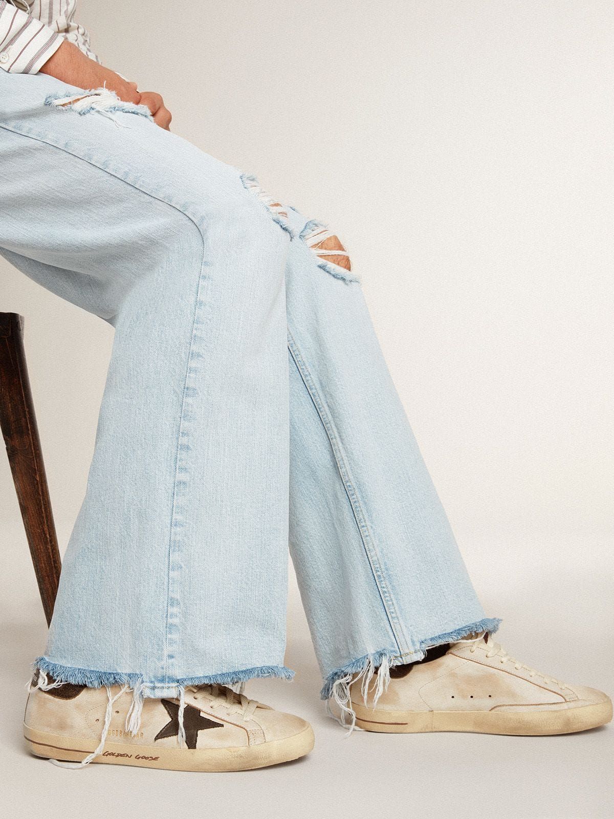  Giày Nam Golden Goose Super-Star 'White' 
